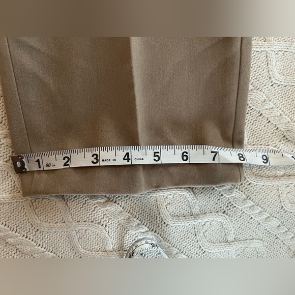 Zac & Rachel Tan Dress Pants/ Slacks Straight Leg women’s Size 12 - Picture 8 of 14